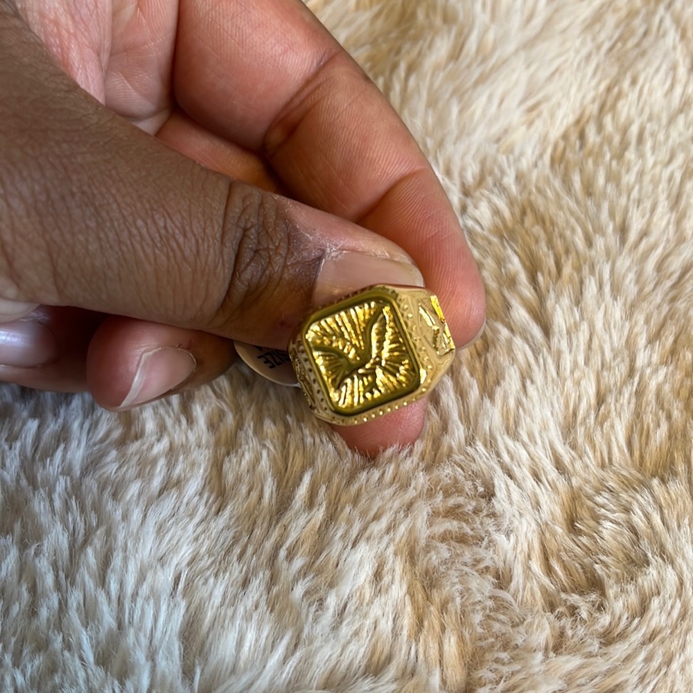 NWT Men’s Gold Fashion Ring Size 11